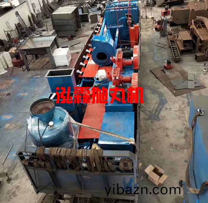 抽油桿(gan)抛(pao)丸(wan)機髮(fa)貨現場(chang)