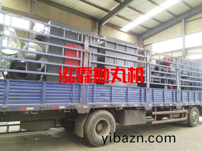 圓棒抛(pao)丸(wan)除(chu)鏽(xiu)機髮(fa)貨現場(chang)