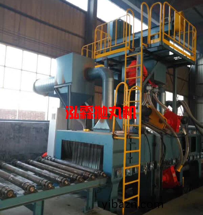 型(xing)材抛(pao)丸(wan)機(ji)使(shi)用(yong)現(xian)場(chang)圖(tu)