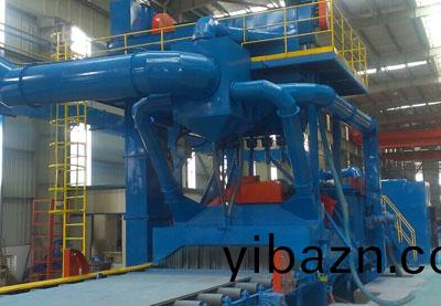 鋼闆抛丸機，型材(cai)除鏽(xiu)設備(bei)