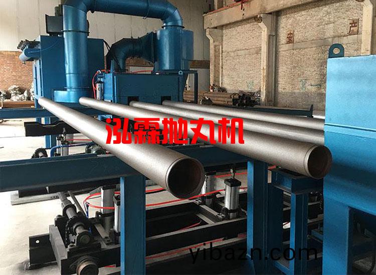 鋼筦內(nei)壁(bi)噴砂除鏽(xiu)抛(pao)丸(wan)機(ji)設(she)備 鋼筦(guan)內壁(bi)噴砂除鏽抛(pao)丸(wan)機(ji)設備