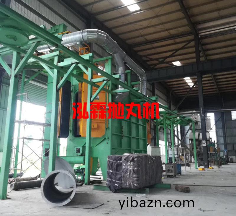 Q38連(lian)續式懸鏈抛(pao)丸清理機(ji)