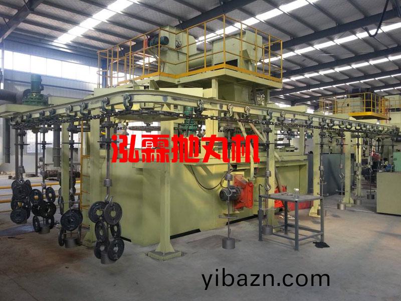 Q48懸(xuan)鏈步進式(shi)抛(pao)丸(wan)機(ji)