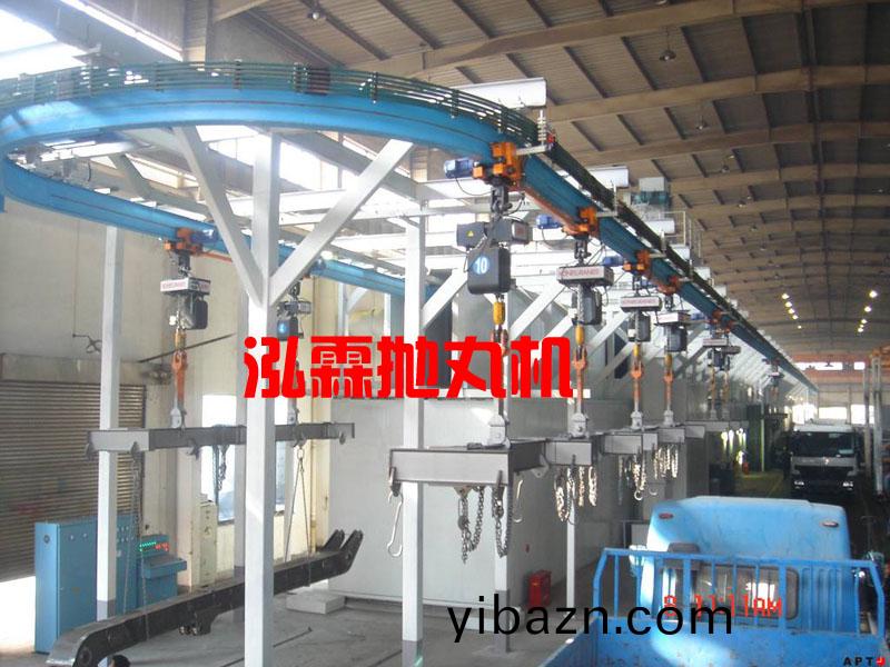 Q48懸鏈(lian)步(bu)進式(shi)抛(pao)丸機