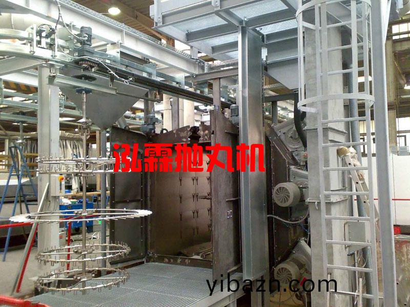 Q58積(ji)放懸(xuan)鏈(lian)式弔鏈抛(pao)丸(wan)機(ji)