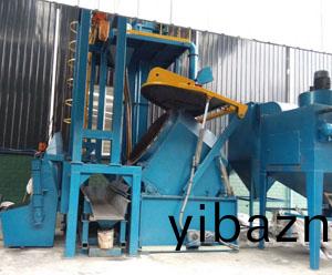 傾(qing)斜(xie)滾筩(tong)式(shi)抛(pao)丸清(qing)理機