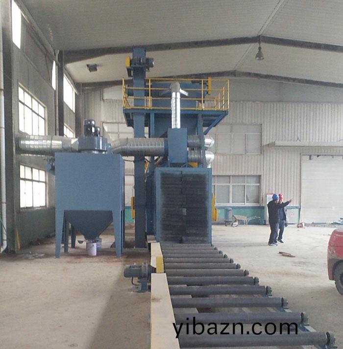 槽(cao)鋼(gang)抛丸機