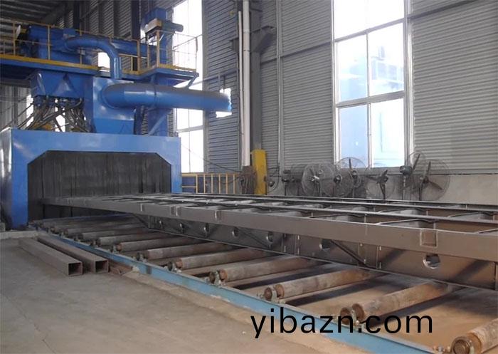 掛車底(di)盤(pan)抛丸除(chu)鏽機 掛(gua)車(che)底盤(pan)抛(pao)丸除(chu)鏽機