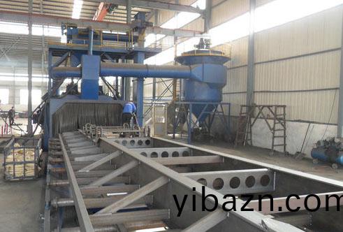 掛車底(di)盤抛丸(wan)機(ji)