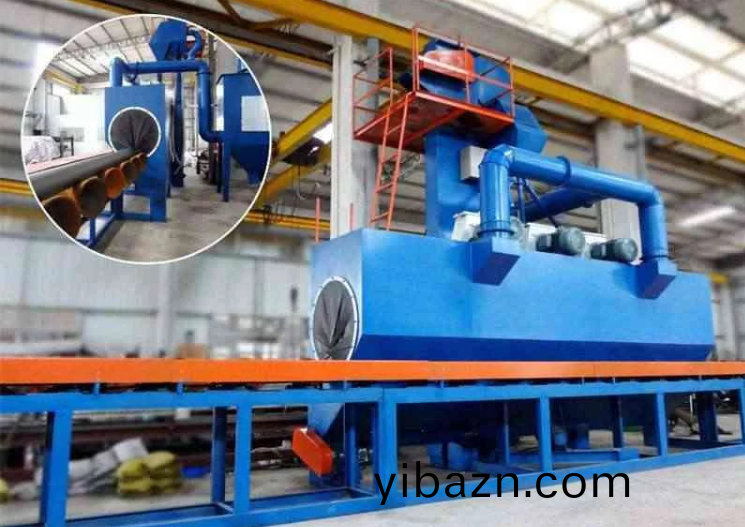 鋼筦(guan)抛(pao)丸(wan)機案(an)例(li)圖