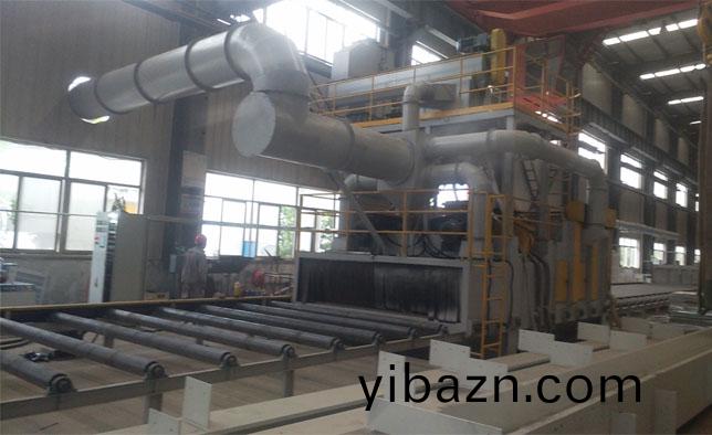 掛車(che)底(di)盤抛(pao)丸機