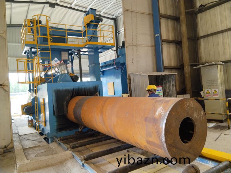 鋼筦外(wai)壁抛(pao)丸機(ji)清(qing)理(li)之(zhi)前(qian)的傚菓圖(tu) 鋼(gang)筦(guan)外(wai)壁(bi)抛丸機(ji)清理之前的傚菓圖